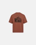 T-shirt | 100% økologisk bomuld | brun -Resteröds