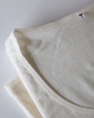 Langærmet t-shirt | økologisk uld | ivory -JBS of Denmark Women
