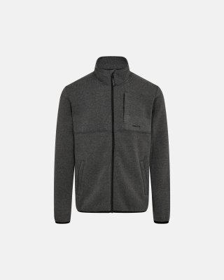 Midlayer jakke | Polyester | Grå