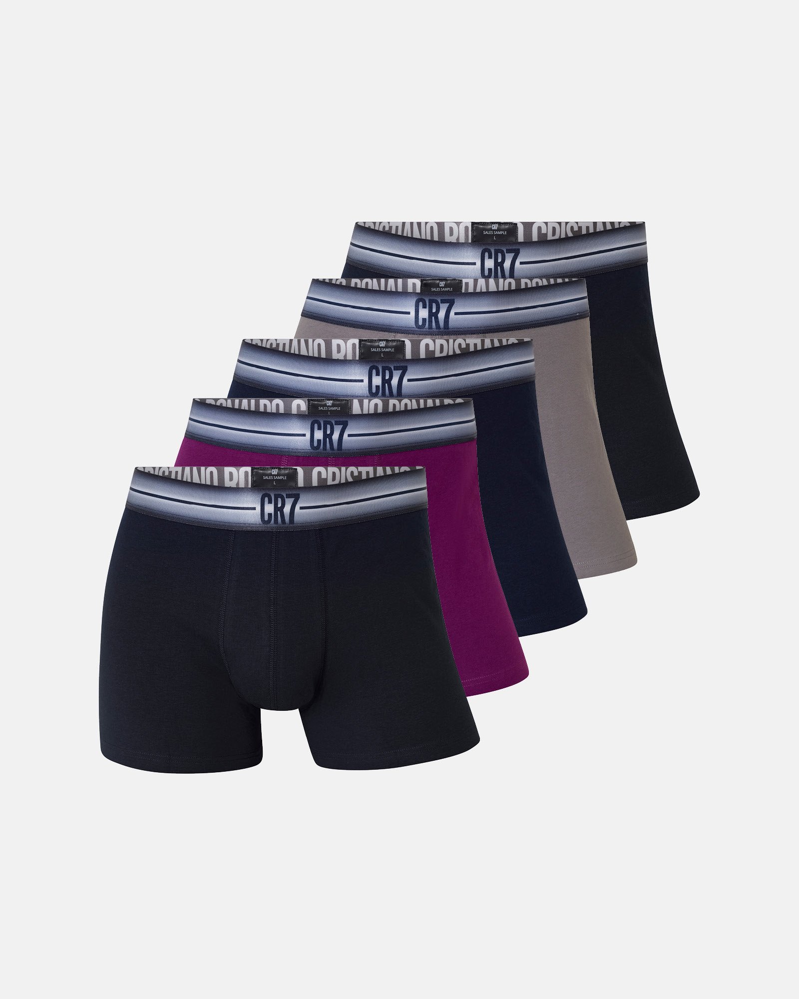 Trunks "basic" 5-pak | Bomuld | Multifarvet -CR7 Trunks "basic" 5-pak | Bomuld | Multifarvet -CR7