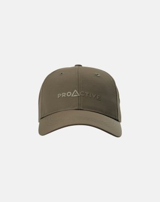 Cap med logo | Polyamid | Grøn -ProActive
