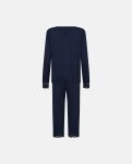 Pyjamas sæt m. blonde | Bambusviskose | Navy -Decoy