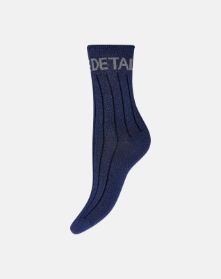 Strømper "glimmer" | Viskose | Navy -Hype the Detail