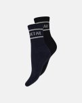 Strømper "tennis" 2-pak | Bomuld | Sort -Hype the Detail