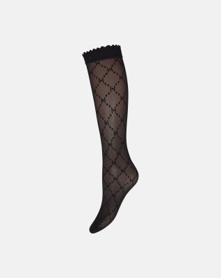 Strømper "knee high" | Polyamid | Sort -Hype the Detail