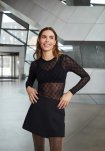 Strømpebukser | Lurex | 100 denier | Sort -Hype the Detail
