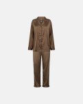 Pyjamas "satin" | Polyester | Brun -Hype the Detail
