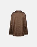 Pyjamas "satin" | Polyester | Brun -Hype the Detail