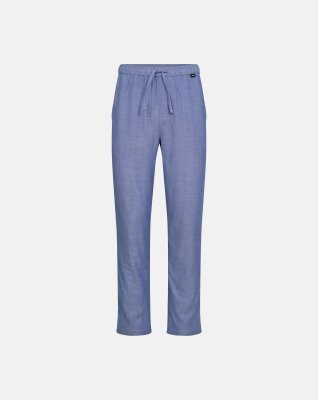 Pyjamasbukser "chambrey" | 100% bomuld | Blå -JBS
