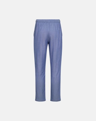 Pyjamasbukser "chambrey" | 100% bomuld | Blå -JBS