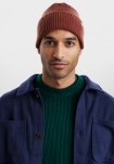 Beanie hue | 100% uld | Brun -Resteröds