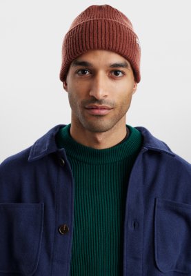 Beanie hue | 100% uld | Brun