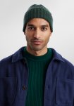 Beanie hue | 100% uld | Grøn -Resteröds