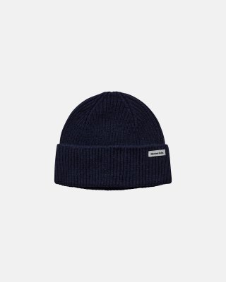 Beanie hue | 100% uld | Navy