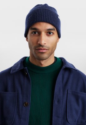 Beanie hue | 100% uld | Navy