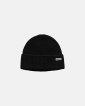 Beanie hue | 100% uld | Sort - Resteröds