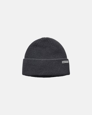Beanie hue | 100% uld | Grå