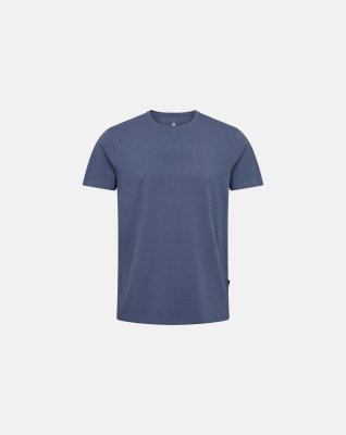 T-shirt o-neck | Bambusviskose | Blå -JBS of Denmark Men
