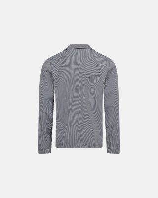 Pyjamasskjorte | Bambusviskose | Navy stribet