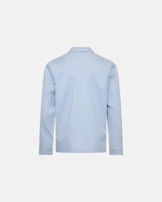 Pyjamasskjorte | Bambusviskose | Blå stribet