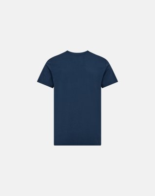T-shirt "o-neck" | Bambusviskose | Blå -Dovre