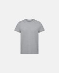 T-shirt "o-neck" | Bambusviskose | Lys grå -Dovre