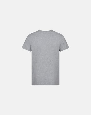 T-shirt "o-neck" | Bambusviskose | Lys grå -Dovre