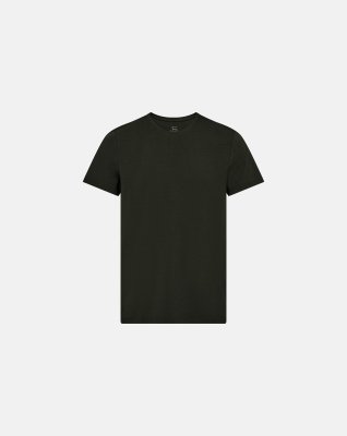 T-shirt "o-neck" | Bambusviskose | Grøn -Dovre