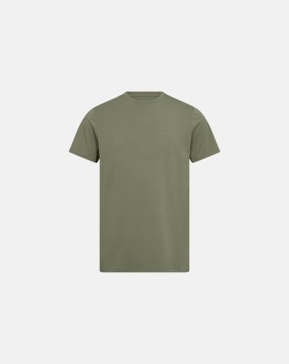 T-shirt "o-neck" | Bambusviskose | Grøn -Resteröds