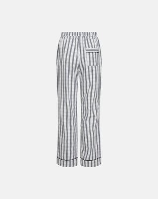 Natbukser "flannel" | 100% økologisk bomuld | Blå -JBS of Denmark Women