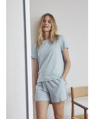 T-shirt |  Bambusviskose | Blå -JBS of Denmark Women