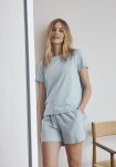 T-shirt |  Bambusviskose | Blå -JBS of Denmark Women