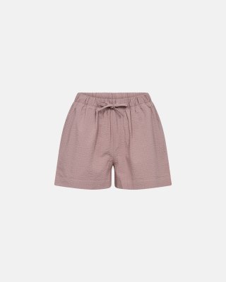 Natshorts "Seersucker" | Bambusviskose | Rose