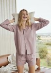 Natshorts "Seersucker" | Bambusviskose | Rose -JBS of Denmark Women