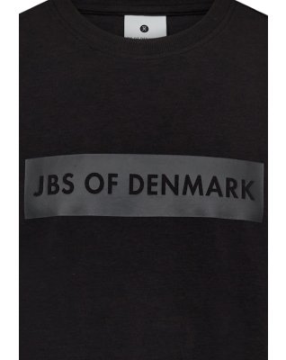 T-shirt  med logo | Bambusviskose | Sort -JBS of Denmark Men