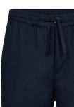 Bukser | Hør/bambusviskose | Navy -JBS of Denmark Men