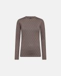 Bluse "logo" | Polyester | Brun -Hype the Detail