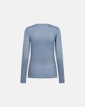 Bluse "logo" | Polyester | Blå -Hype the Detail