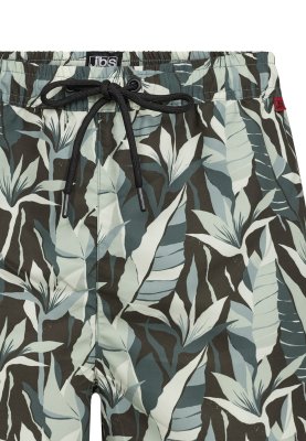 Badeshorts | 100% recycled polyester | Grøn print