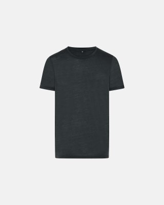 T-shirt | 100% merino uld | Sort