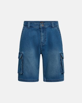 Jeans shorts | Bomuld | Navy -ProActive
