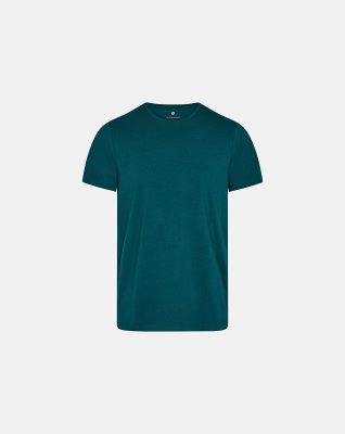 T-shirt o-neck | Bambusviskose | Grøn -JBS of Denmark Men