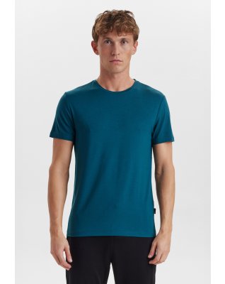 T-shirt o-neck | Bambusviskose | Grøn -JBS of Denmark Men