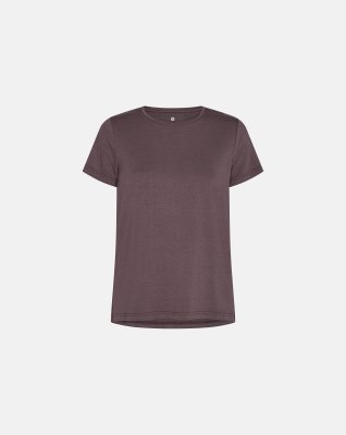 T-shirt |  Bambusviskose | Brun -JBS of Denmark Women