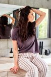 T-shirt |  Bambusviskose | Brun -JBS of Denmark Women