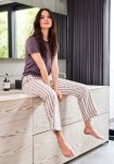 T-shirt |  Bambusviskose | Brun -JBS of Denmark Women