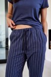 Pyjamasbukser | 100% økologisk bomuld | Blå -JBS of Denmark Women