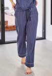 Pyjamasbukser | 100% økologisk bomuld | Blå -JBS of Denmark Women