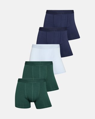 Tights "gunnar" 5-pak | Bambusviskose | Multifarvet -Resteröds