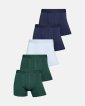 Tights "gunnar" 5-pak | Bambusviskose | Multifarvet - Resteröds